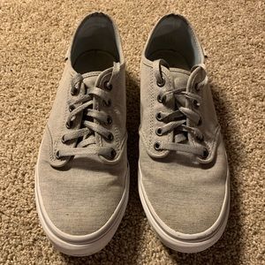 Grey women’s vans Size 10